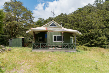 Mitre Flats Hut, Tararua Forest Park, New Zealand
