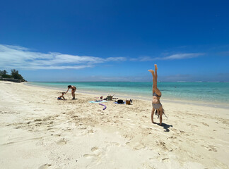 Fototapeta na wymiar Urlaub auf Mauritius