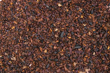 roasted and threshed cocoa bean