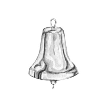 Silver Bell Stock Illustrations – 5,664 Silver Bell Stock