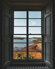 Dunvegan House bay view from window