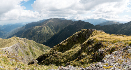 Pukeamoamo / Mitre the highest mountain of the Tararua Range, New Zealand