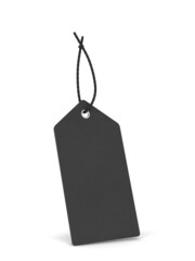 Blank paper price tag, clothing label