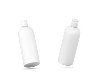 Cosmetics packaging - shampoo or gel bottle