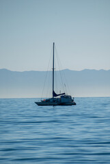 sailboat on the sea