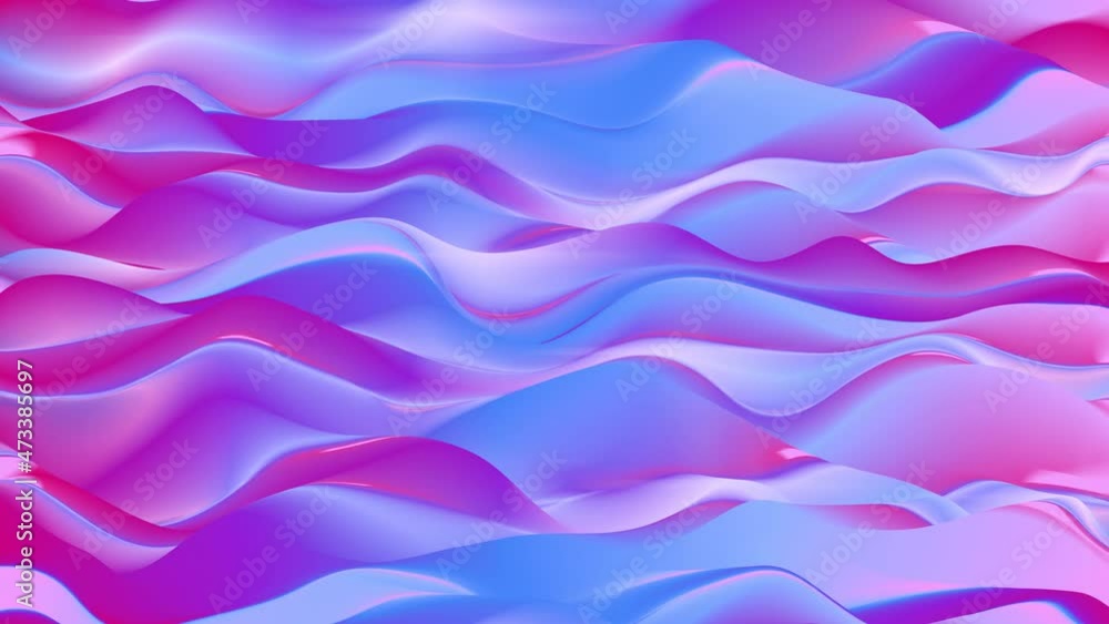 Poster abstract gradient seamless looped animation background. flowing fluid waves. glow gradient. screensa