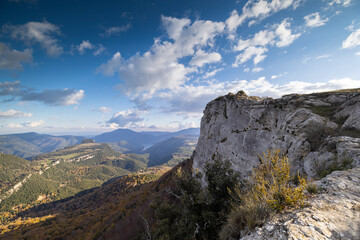 Fototapeta premium Tavertet mountain landscape in spain