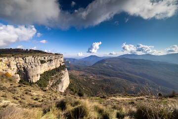 Fototapeta premium Tavertet mountain landscape in spain