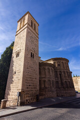 Fototapeta na wymiar The church of Santiago in Toledo (Spain)