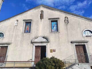 Fototapeta na wymiar Church of St. Jelena the Crusader in Kastav - Croatia