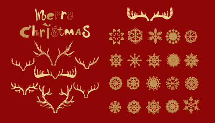 Christmas set elements 5