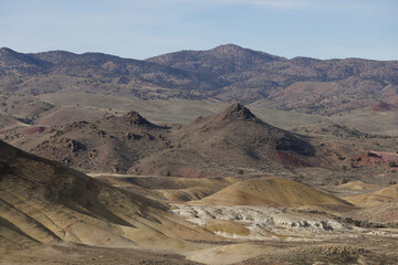 road in the desert painted hills