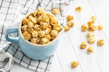 Sweet caramel popcorn
