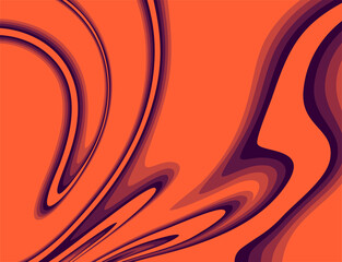 Abstract background with simple gradient waving lines pattern