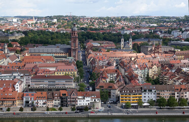 Fototapeta na wymiar Altstadt von Würzburg