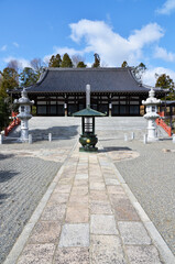Naklejka premium 妙満寺 本堂 京都市左京区岩倉