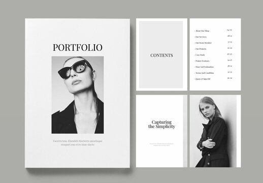 Portfolio Magazine Layout