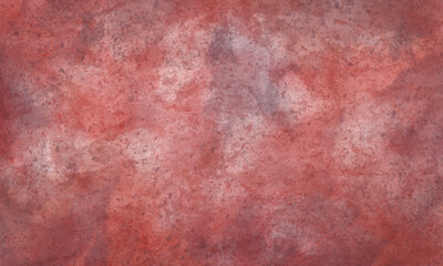 Abstract watercolor background in pink, gray and red tones. Copy space, horizontal banner