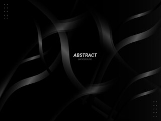 Dark geometric black abstract background elegent design pattern