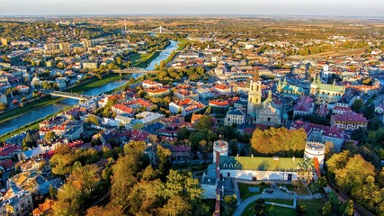 Panorama Przemyśla. Ujęcie z drona. © Damian Pękalski