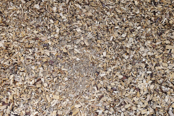 Sawdust wooden filling seamless background	