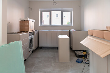 New kitchen installed
