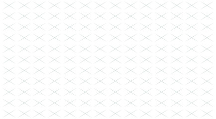 Simple abstract vector background of pale gray crosses covering a white background, geometric seamless pattern. Copy space. 