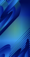 Abstract blue background with lines