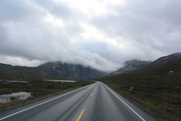 Fototapeta premium Road Trip Norwegen