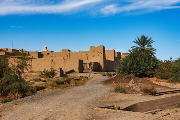 The Kasbah of Rissani in Morocco, Africa
