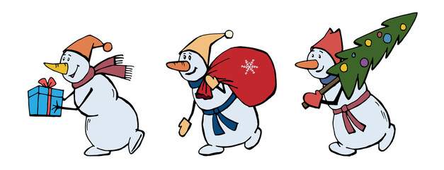 СНЕГОВИКИ-1