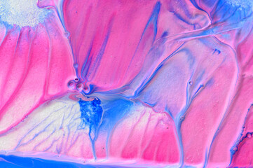 Fototapeta premium Abstract art background. Hand drawn gouache painting. Color texture.