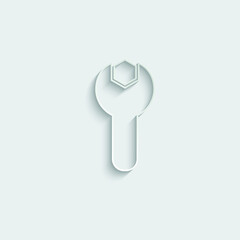 wrench icon  vector icon Repair Icon