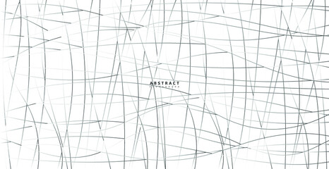 Hand drawn lines. Abstract pattern wave simple seamless, smooth pattern, web design, greeting card, textile, Technology background, Eps 10 vector illustration