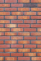 Brick wall. Grunge wall background. Vintage brick wall masonry background. Rustic brick texture.