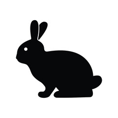 rabbit silhouette icon
