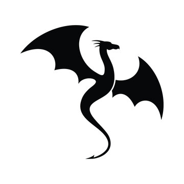 dragon silhouette icon