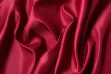red silk texture background