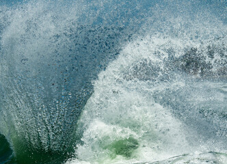 Crashing Waves on Oregon Coastline