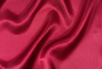 red silk texture background