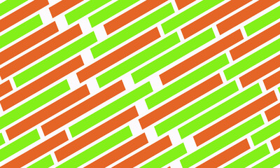 brown and green slanted checkerboard background