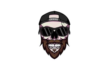 COOL SKULL VECTOR