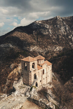 Fortress In The Mountains Of Bulgaria
