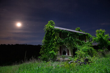 Kudzu Overgrown House In Rural WV