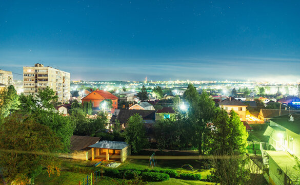 A warm summer evening in the provincial Russian city of Orel