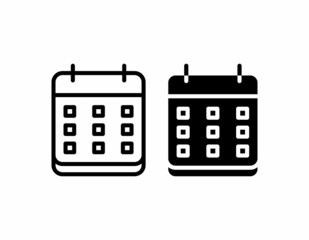 calendar vector icon
