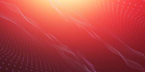 abstract red background with lines