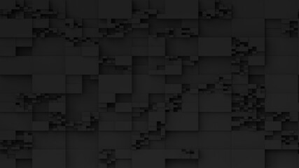 タイル 黒 ビジネス シンプル 四角 [別Verあり]