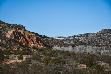 Fototapeta na wymiar Palo Duro Canyon State Park Outside of Amarillo, Texas 
