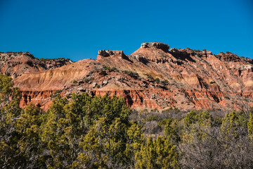 Obraz premium Palo Duro Canyon State Park Outside of Amarillo, Texas 
